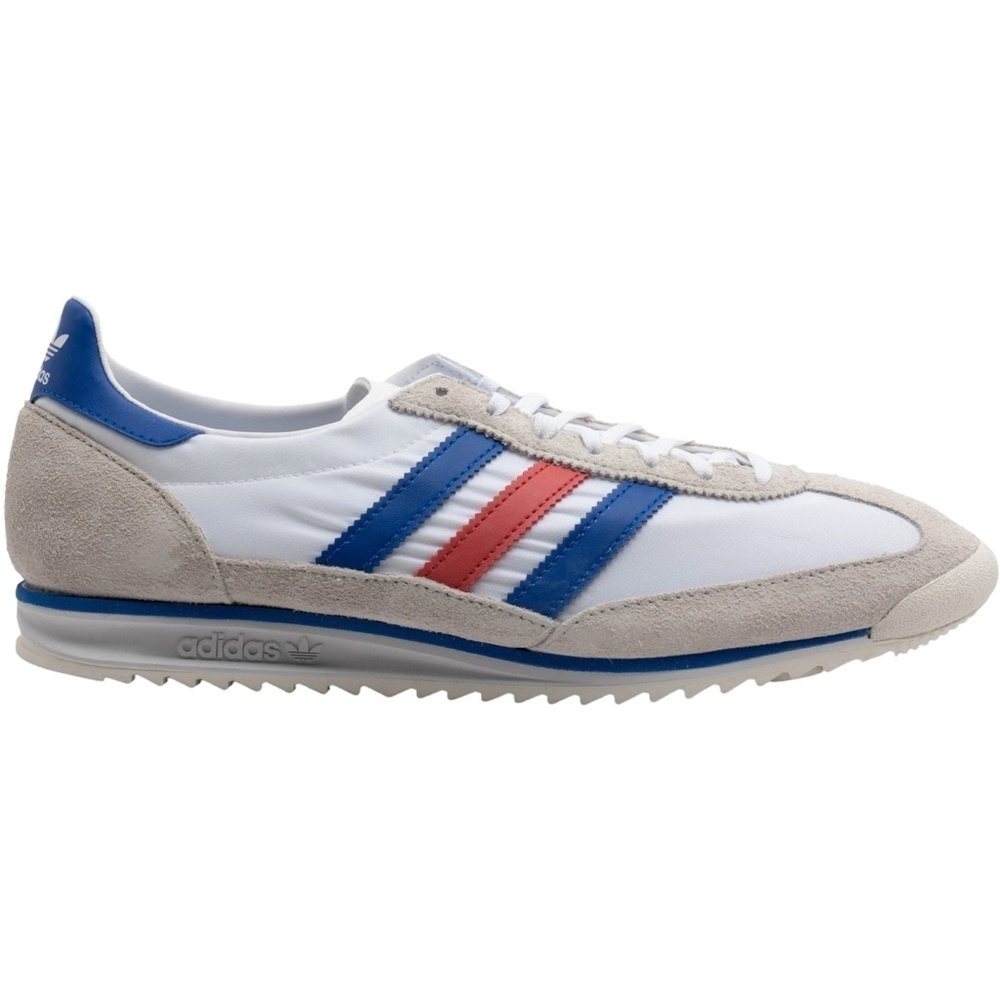 [US:M9.5]Adidas Originals SL72 Cloud White Glory Blue G19299 Men 2011